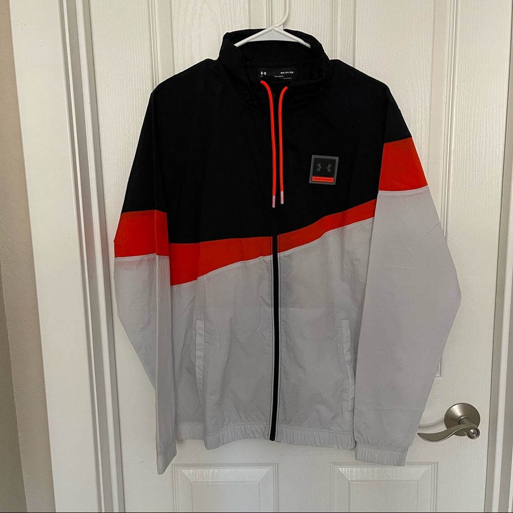 Under Armour Long Sleeve Zip Up Windbreaker